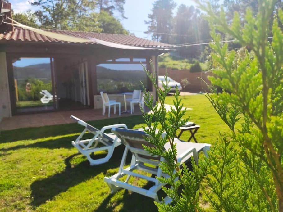 Casa Nueva En Vigo Rural Mos Con Jacuzzi Y Chimenea Para Escapada Romantica Pontevedra Zewnętrze zdjęcie