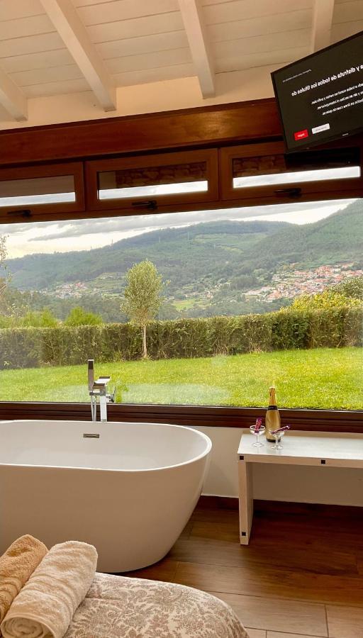 Casa Nueva En Vigo Rural Mos Con Jacuzzi Y Chimenea Para Escapada Romantica Pontevedra Zewnętrze zdjęcie